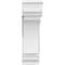 Ekena Millwork Standard Thorton Architectural Grade PVC Bracket with Traditional Ends, 3"W x 12"D x 12"H BKTP03X12X12THR01 - alternate 4